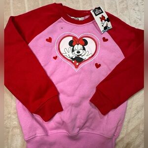 Disney Minnie Mouse Pink and Red Top